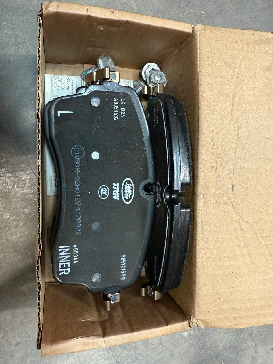 LR164029 - Front Brake Pads - for 18" Wheels - Brembo - Discovery Sport from 2017 and Range Rover Evoque from 2017